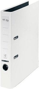 VON LEITZ Ordner weiß Karton 5,0 cm DIN A4