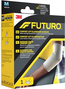 FUTURO™ Ellenbogenbandage Comfort Lift 76578DABI, Gr. M grau 25,4-27,9 cm, 1 St.