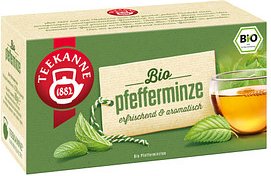 TEEKANNE Pfefferminze Bio-Tee 18 Portionen