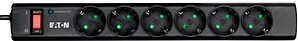 EATON Protection Strip 6 DIN 6-fach Steckdosenleiste mit Überspannungsschutz schwarz