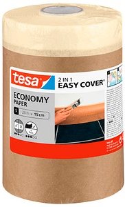 tesa EASY COVER® UNIVERSAL S Abdeckpapier braun 18,0 cm x 25,0 m 1 Rolle