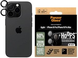 Thumbnail - PanzerGlass™ HOOPS™ Kamera-Schutzglas für Apple iPhone 16 Pro, iPhone 16 Pro Max