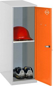 Simonrack Spind SIMONLOCKER DISM grau, orange 8425437119255, 1 Schließfach 40,0 x 50,0 x 91,5 cm