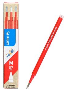 PILOT FRIXION Tintenrollerminen rot 0,4 mm 3 St.