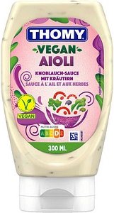 THOMY® Vegan Aioli Knoblauch-Sauce mit Kräutern 300,0 ml