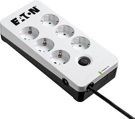 Thumbnail - EATON Protection Box 6 DIN 6-fach Steckdosenleiste mit Überspannungsschutz 1,5 m weiß