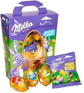 Milka Ostereiersuche Mix Schokolade 10 St./ 162,0 g