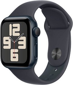 Apple Watch SE 40 mm Aluminium (GPS) Sportarmband S/M mitternacht