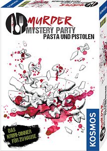 KOSMOS Das Krimi-Dinner Pasta und Pistolen Geschicklichkeitsspiel, 1 St.