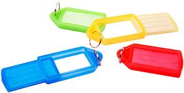 Thumbnail - pavo Schlüsselanhänger farbsortiert, 10 St.