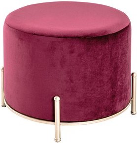 HAKU Möbel Hocker 20474 rot, 1 St.