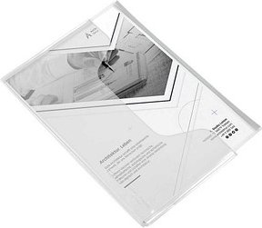 BOI Dokumententaschen OP DIN A4 transparent glatt, 10 St.