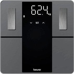 beurer Körperanalysewaage BF 500 Super Black Edition schwarz für max. 180,0 kg