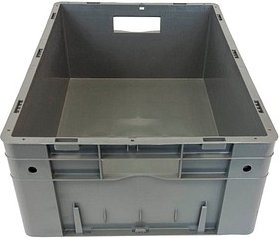 SCHULTE Eurobox grau 40,0 x 60,0 x 21,0 cm, 1 St.
