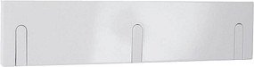 HAKU Möbel Wandgarderobe 42338 weiß Holz 3 Haken 44,0 x 10,0 cm