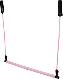 relaxdays Pilates-Stab pink, schwarz