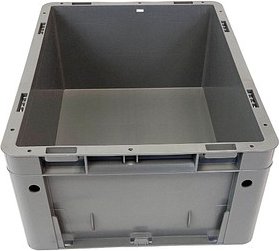 SCHULTE Eurobox grau 30,0 x 40,0 x 17,5 cm, 1 St.