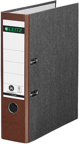 AKTION: LEITZ 1080 Ordner braun marmoriert Karton 8,0 cm DIN A4, 1 St. mit Prämie nach Registrierung