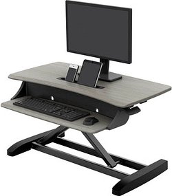ergotron Monitorständer WorkFit-Z Mini grau