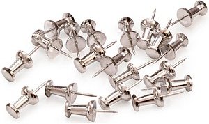 ALLboards Pinnnadeln silber, 50 St.