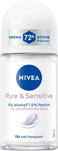NIVEA Pure & Sensitive Deo-Roller 50,0 ml