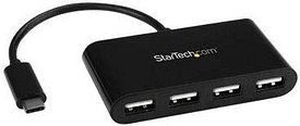 StarTech.com USB-Hub 4-fach schwarz