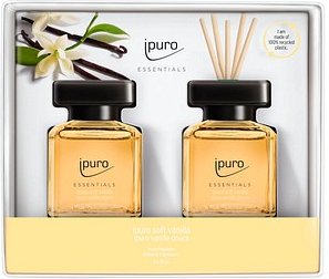 ipuro Raumduft ESSENTIALS soft vanilla Vanille 50,0 ml, 2 St.