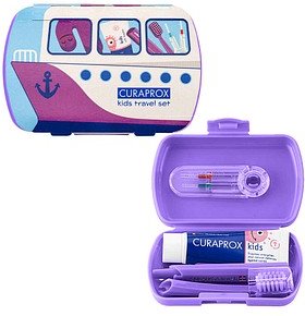 CURAPROX Zahnbürste KIDS Travel-Set, 1 Set