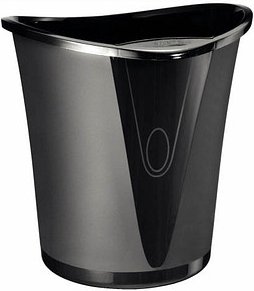 AKTION: LEITZ Allura Papierkorb 18,0 l schwarz mit Prämie nach Registrierung