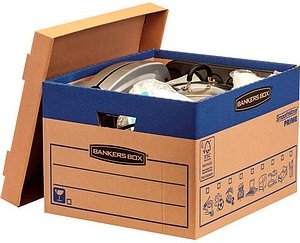 10 Bankers Box Umzugskartons SmoothMove Prime 44,5 x 38,7 x 29,4 cm