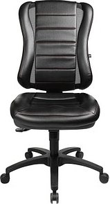Thumbnail - Topstar Bürostuhl Head Point RS, HE300 S100 Stoff schwarz, Gestell schwarz