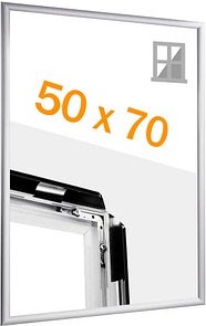 SPRINTIS Klapprahmen silber 50,0 x 70,0 cm, 1 St.