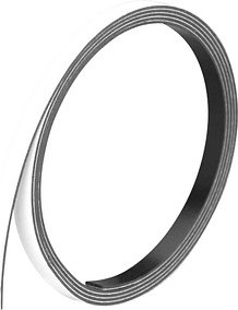 FRANKEN Magnetband weiß 0,5 cm x 1,0 m