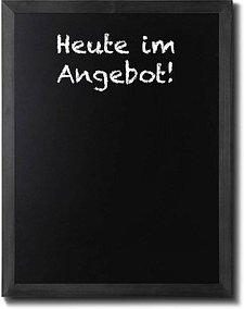 Showdown® Displays Kreidetafel Natura 70,0 x 90,0 cm schwarz