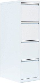 Thumbnail - LÜLLMANN Hängeregistraturschrank signalweiß 4 Schubladen 40,0 x 62,0 x 132,0 cm, 1 St.
