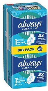 Thumbnail - always Binden Ultra Day Normal mit Flügeln für Frauen, 24 St.