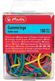 herlitz Gummiringe farbsortiert