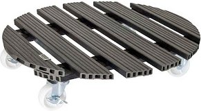 Thumbnail - WAGNER® design yourself Pflanzenroller WPC GH 0565 Kunststoff, Ø 50,0 cm anthrazit rund, 1 St.