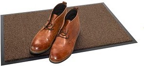 miltex Fußmatte Eazycare Duet schokoladenbraun 60,0 x 90,0 cm