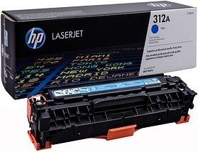 HP 312A (CF381A) cyan Tonerkartusche
