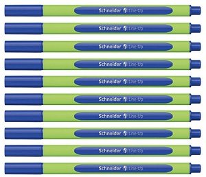 Thumbnail - Schneider Line-Up Fineliner blau 0,4 mm, 10 St.