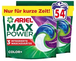 ARIEL MaxPower UNIVERSAL+ Waschmittel, 54 St.