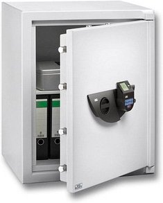 BURG WÄCHTER Tresor WS Office 822 E FP Sicherheitsstufe 2 nach EN 1143-1 lichtgrau 64,1 x 55,4 x 81,6 cm