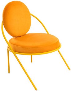 meet powered by PAPERFLOW Sessel SATURNE safran Stoff, 1 St.