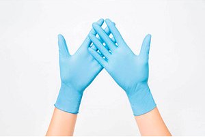 Thumbnail - HARTMANN unisex Einmalhandschuhe Peha-soft® blau Größe XL, 150 St.