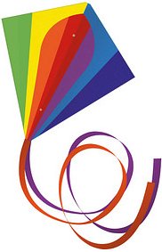 Günther® Flugdrachen mehrfarbig, 1 St.