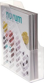 Stehsammler 1601-T-63 weiß-transparent Kunststoff, DIN A4