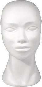 Thumbnail - Rayher Styroporform weiß Kopf weiblich 29,0 cm, 1 St.