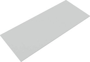 ith möbel Tischplatte platingrau rechteckig 140,0 x 60,0 x 2,5 cm