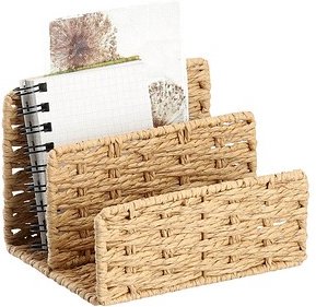 Zeller Briefablage Papiergeflecht natur